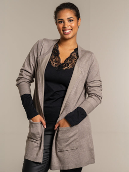 Plus Size Kofta från Sandgaard