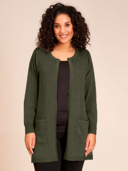 Plus Size Kofta från Sandgaard