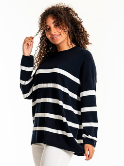 Sandgaard SG143-StripedNavy/White