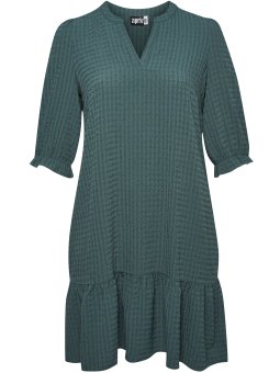 Aprico Abbeville - Grön klänning med rutor