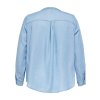 Ljusblå Skjorta I Tencell fra Only Carmakoma
